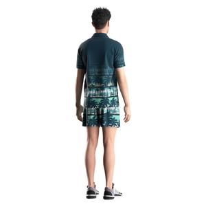 Chemise pour homme à manches courtes, style hawaïen, en tissu floral sublimé, pour la plage et l'été, Odm Sublimation Button Floral Seaside Wear - Product Image 6