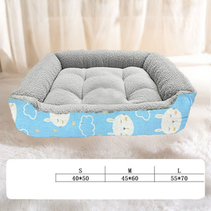2025 New four seasons universal kennel detachable washable dog mat pet <b>nest</b> sleeping mat cat <b>nest</b> cat mat cross-border wholesale - Product Image 5