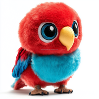 Jouets en peluche personnalisés adorables sur mesure, en peluche super douce, rembourrés de coton PP, emballés dans un sac OPP