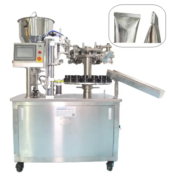 Cosmetica Automatische Superlijm Aluminium Buis Aluminium Buis Vulmachine