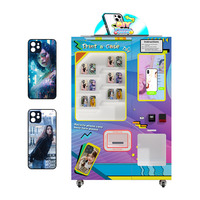 Distributeur automatique d'impression de coques de téléphone portable qui peut imprimer n'importe quel modèle de téléphone portable