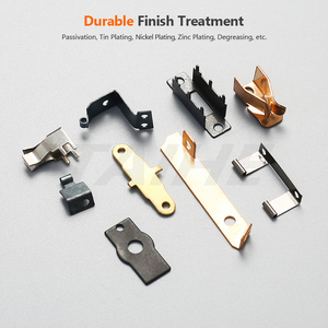 Tùy chỉnh độ chính xác dập Đồng điện pin uốn thiết bị đầu cuối kết nối - Product Image 3