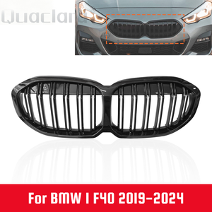 Grille de pare-chocs avant noire pour <span class=keywords><strong>BMW</strong></span> Série 1 F40 2019 2020 2021 2022 <span class=keywords><strong>2023</strong></span> 2024 <span class=keywords><strong>116d</strong></span> 118i 120d 128ti M135i XDrive - Product Image 1
