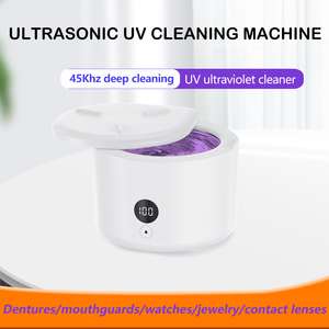 Nettoyeur Ultrasonique UV Portable 2026 pour Bijoux, Montres, Prothèses Dentaires, Gouttières d'Orthodontie et Nettoyage des Dents - Product Image 3