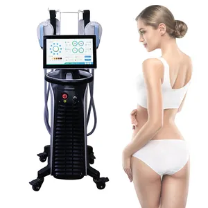 2024 equipamento de beleza com 4 alças ems máquina de modelagem corporal ems máquina eletrônica de estimulação muscular de quadril