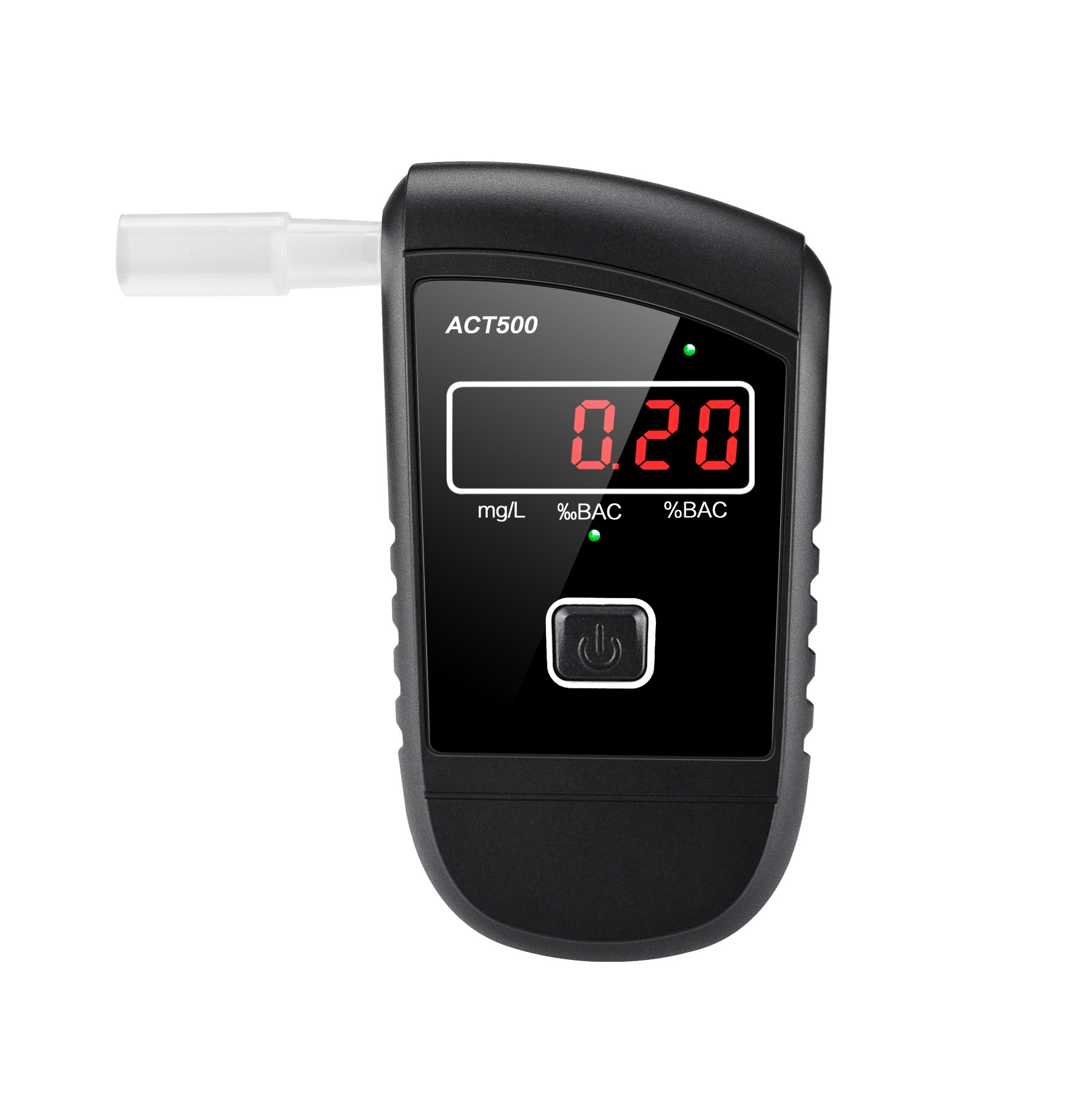 Professional LED digital display alcohol tester for personal breathalyser