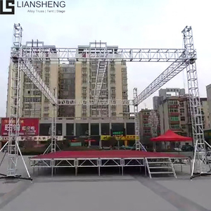 Giàn đèn sân khấu bằng nhôm hình vuông, bảo hành 3 năm, dùng cho hội chợ thương mại - Product Image 2