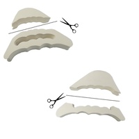 ZHI JIA Rembourrages d'orteils ajustables et réutilisables pour chaussures trop grandes, pour femmes, hommes, unisexe, escarpins, ballerines, baskets