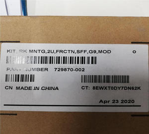 Kit de rails coulissants SFF 2U 729870-002 pour serveurs rack HPE G9 <span class=keywords><strong>DL180</strong></span> DL380 DL385p DL388 Gen9 <span class=keywords><strong>Gen10</strong></span> en stock, garantie 1 an - Product Image 4