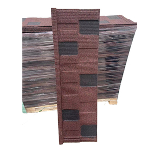 <span class=keywords><strong>Prix</strong></span> d'usine écologique Tôle de toiture en aluminium et zinc et acier Tuiles en caoutchouc recyclé Tuiles métalliques à revêtement en pierre - Product Image 1