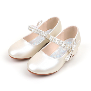 <span class=keywords><strong>Scarpe</strong></span> da ballo per bambine, <span class=keywords><strong>scarpe</strong></span> Mary Jane bianche da principessa con fiocco e perle, novità 2026, per la <span class=keywords><strong>danza</strong></span>, <span class=keywords><strong>scarpe</strong></span> con tacco per bambini - Product Image 2