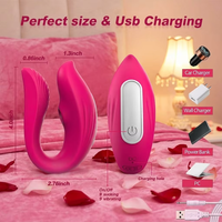 Vibrateur en silicone en forme de U à succion, télécommande par application, 10 modes, stimulateur du point G, jouets sexuels pour femmes