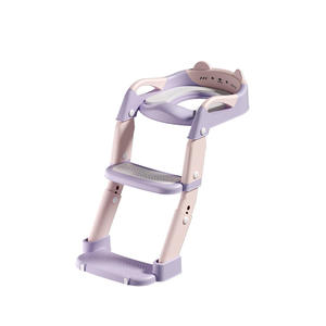 Escabeau de toilette réglable pour enfant, 5 niveaux de hauteur, aide portable à l'apprentissage de la propreté pour le développement de bébé - Product Image 2