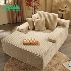 Canapé-lit carré <span class=keywords><strong>en</strong></span> tissu de style nordique, vente chaude, canapé cube à siège unique compressé sous vide - Product Image 5