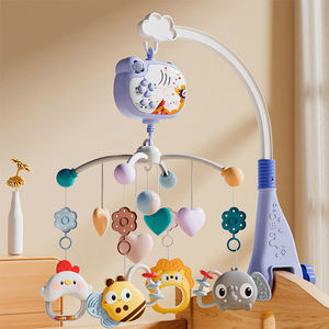 Juguete Giratorio para Cuna, con Control Remoto, Proyector de Luz, Otros Accesorios, Móvil Musical para Bebés - Product Image 4