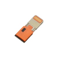 Conector Lightning Macho de 8 Pines con Placa PCB, Tipo Soldadura, Cable DIY para Carga y Transferencia de Datos