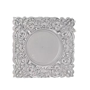 Vente en gros de nouveaux Offre Spéciale plats carrés en plastique de luxe <span class=keywords><strong>assiettes</strong></span> chargeurs pour le dîner et le mariage - Product Image 1