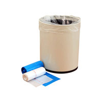 Bolsas de Basura de HDPE con Sellado Térmico y Control de Olores, 8 Galones, Aromatizadas, para Baños, Oficinas, Dormitorios, Cocinas Pequeñas, Suministros Diarios para el Hogar