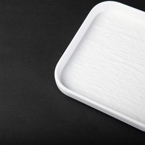 <span class=keywords><strong>Vajilla</strong></span> de restaurante <span class=keywords><strong>antideslizante</strong></span> para cena de <span class=keywords><strong>melamina</strong></span> cuadrada de comida rápida comercial de diseño moderno para bistec de sushi para restaurantes Catering - Product Image 5