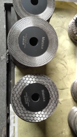 Disque de coupe et de meulage turbo fin continu en diamant de qualité supérieure, 115 mm, sinterisé à chaud, pour angle industriel, OEM
