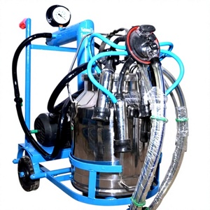 Machine à traire portable en acier inoxydable avec pompe à vide pour vaches laitières, équipement de traite pour usage agricole et commercial - Product Image 3