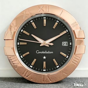<span class=keywords><strong>Reloj</strong></span> <span class=keywords><strong>de</strong></span> <span class=keywords><strong>Pared</strong></span> Analógico Silencioso <span class=keywords><strong>de</strong></span> Lujo Moderno, Diseño <span class=keywords><strong>de</strong></span> Naturaleza Muerta, Acero Inoxidable, Estilo Antiguo, Decoración para Sala <span class=keywords><strong>de</strong></span> Estar u Oficina, Múltiples Colores - Product Image 5