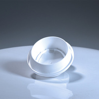 Couvercle de tasse à café jetable en plastique haut de gamme, couvercle de tasse à café pour tasse à thé à bulles, machine automatique, couvercle de tasse à café utilisé