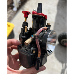 Kit de carburador PWK 34MM Racing Carb Universal <span class=keywords><strong>2T</strong></span> 4T con filtro de aire colector de admisión Boot Jets para 75cc <span class=keywords><strong>125cc</strong></span> Dirt Pit Bike ATV - Product Image 4