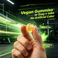 Gummies HMB Plus Leucine en gros, marque privée OEM, formule personnalisée, complément nutritionnel