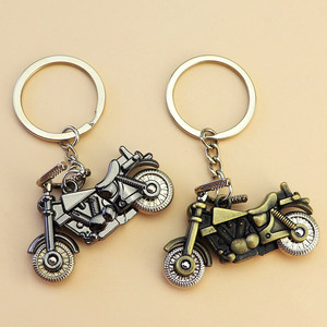 Venta al por mayor logotipo personalizado Metal Mini Anime motocicleta <span class=keywords><strong>llavero</strong></span> para <span class=keywords><strong>monedero</strong></span> bolsa - Product Image 2