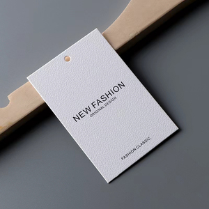 <span class=keywords><strong>Costom</strong></span> In Logo Quần Áo Pvc Nhãn Nhựa Tag Jeans Trang Phục Swing Giấy Hangtags - Product Image 6