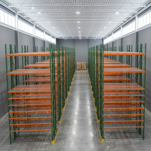 Étagère industrielle en acier de haute capacité, robuste, protégée contre la corrosion, certifiée CE, 5 niveaux, réglable, autoportante - Product Image 1