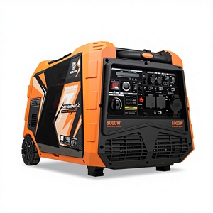 Groupe électrogène silencieux à inverseur <span class=keywords><strong>Senji</strong></span> SE12000PRO-C, essence, 220V, 9KW, usage domestique et extérieur, ATS, pour coupures de courant et recharge 5 - Product Image 1