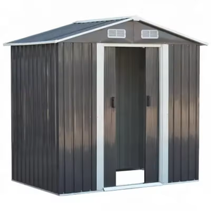 Abri de rangement métallique étanche pour outils et vélos, taille personnalisée, vente en gros, pas cher, 5*3, pour <span class=keywords><strong>atelier</strong></span> et jardin - Product Image 4