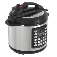 Autocuiseur Électrique Programmable GT602-M11 6L avec Cuve Intérieure Antiadhésive en Aluminium pour Usage Domestique et Hôtelier, Multifonctionnel pour la Mijotage