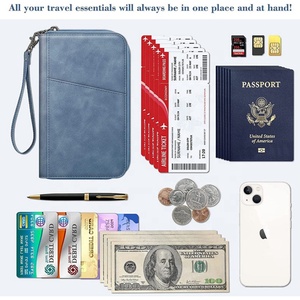 Funda para Pasaporte de Moda Boshiho BOS2023051105 al por Mayor, Porta Pasaportes de Poliuretano Personalizado para Viajes Familiares - Product Image 3