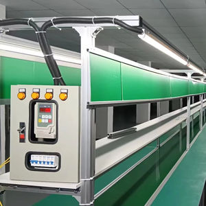 अन्य प्रसंस्करण लाइन के लिए एंटी-स्टैटिक सुविधा स्वचालित उत्पादन स्क्रू कन्वेयर के साथ असेंबली लाइन वर्कबेंच - Product Image 4