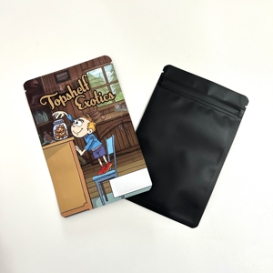 Bolsa de Pie con Acabado Mate Personalizada Wolfun para PA/NY, Empaque para Alimentos y Refrigerios, Impresión por Grabado, Cierre Hermético - Product Image 3