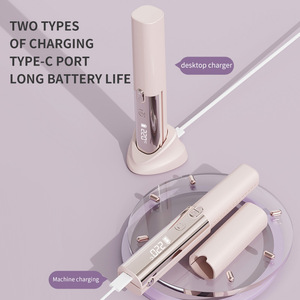 Nuevo Cepillo Alisador de Cabello Portátil LCD Mini Transfronterizo de 30W con Ajustes y Sin Daños - Product Image 5