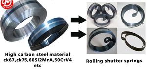 Tira de acero laminada en frío, bobina de acero, banda de acero para puerta de persiana enrollable - Product Image 6