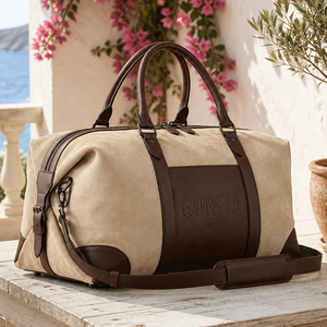 Sac de voyage vintage pour homme OEM ODM, grande capacité, sac de week-end, sac à bandoulière, sac de voyage d'affaires - Product Image 3
