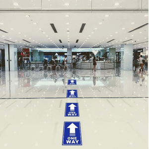 Abnehmbarer Pfeil-Boden aufkleber Richtungsweisung Boden-Abziehbild Vinyl rutschfest Pfeil Zeichen Boden-Aufkleber wasserdicht - Product Image 3