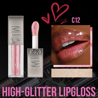 Gloss à lèvres transparent MLSMILE Flash Mirror, effet brillant, hydratant, huile à lèvres, lèvres effet verre