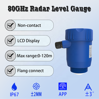 Mesureur de niveau radar 80 GHz avec boîtier ABS/PP pour réservoirs d'eau, de diesel et de carburant