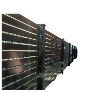 Nhà Máy Trực Tiếp Cung Cấp Chất Lượng Cao Nhôm Hàng Rào Cổng Ngoài Trời Vườn Hàng Rào Thực Tế Trang Trí Hình Ống Kim Loại Hàng Rào - Product Image 1