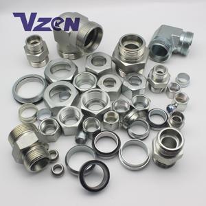 Паркер G/GR 1C/1D RN высокого давления NPT/ JIC/ <span class=keywords><strong>SAE</strong></span>/ BSP Метрическая гидравлическая втулка адаптер для оливкового режущего кольца гайка - Product Image 5