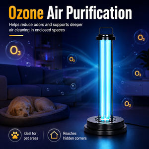 Sterilizzatori UV a 253,7 nm senza ozono, a azione rapida, per la pulizia dell'aria da virus, con telecomando, 40W, a eccimeri, per casa, hotel, ufficio - Fornitore con MOQ basso - Product Image 4