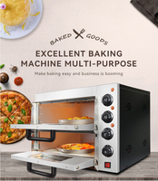 Mini grille-pain et four à pizza électrique, comptoir Commercial italien portable, pont de boulangerie, four à pizza, prix de vente, machine à pizza