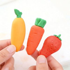 Borradores de Frutas Kawaii Creativos y Lindos al por Mayor, Papelería para Niños, Ideales para la Escuela - Product Image 3