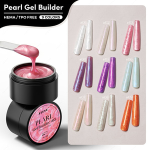 JTING Gel Constructor de Uñas de Alta Calidad 15g, 2 en 1, Gel Extensor, Libre de HEMA y TPO, 9 Colores, Gel Constructor Personalizable - Product Image 1